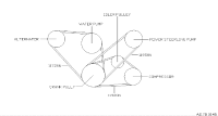 117200Y700-BELT-FAN & ALTERNATOR