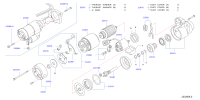 23300AM600-STARTER12V 13T 1.4KWTOY CAMRY 4 CYL