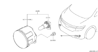 261508998B-LAMP ASSY-FOG,RH