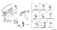 251905MA0A-SWITCH ASSY-RETRACTOR