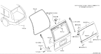 903008H501-Glass assy-t/gate