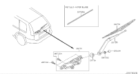 287818H310-ARM ASSY-REAR WINDOW WIPER