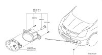 261508993C-LAMP ASSY-FOG,RH