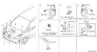 21745CA010-BRACKET-CLIP