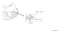 26510ZF70A-LAMP ASSY, LICENSE PLATE