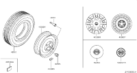 40315JN14B-CAP-DISC WHEEL