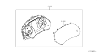 248105RA0D-METER ASSY, COMBINATION