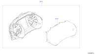 248105RA3E-METER ASSY, COMBINATION