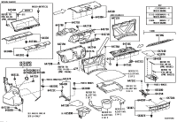6443930050C0-COVER, LUGGAGE ROOM, REAR