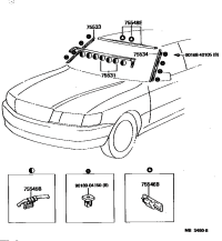 7553350010-MOULDING, WINDSHIELD, OUTSIDE RH