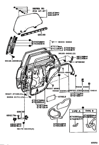 6700350011-PANEL SUB-ASSY, REAR DOOR, RH