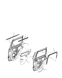 55394046AA-RIGHT LOWER DOOR MOUNTED
