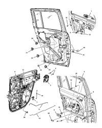 68002892AA-RIGHT POWER LOCKS