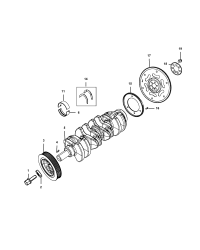 50047792-Bearing, crankshaft lower standard see annotation
