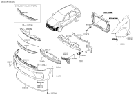 86561H2200-GRILLE-FR BUMPER