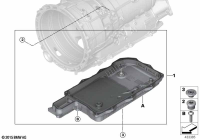 24118632189-Oil pan a/t