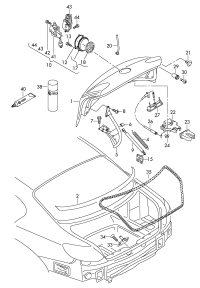 3C8827025C-Cover, rr. hatch