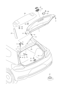 1K8827025AD-Cover, rr. hatch