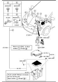 DG806676YA-COVER,MAIN FUSE BLOC