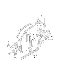 2GM810422A-Panel, quarter inner