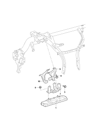 3CC880841D-Unit, knee air bag