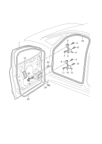11D837249-LINK-CHECK,REAR DOOR