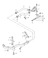 7H0965561A-AUXILIARY WATER PUMP BMW B46,B47,B48