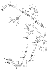7L0819926AF-Coolant pipe