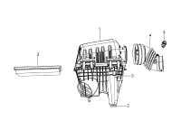 7B0129620-ELEMENT, AIR CLEANER ATK412