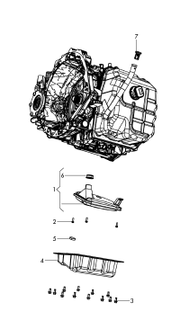 7B0325433-Strainer, oil