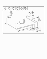 0079976182-RADIATOR HOSE W124/E200/E220