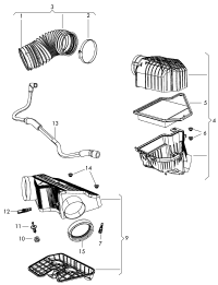 7B0129620A-ELEMENT, AIR CLEANER ATK412