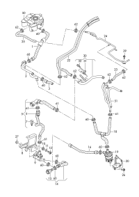3Q0122058B-RADIATOR HOSE/A3/GOLF/JETTA