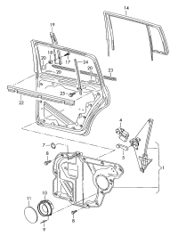 1T0839461M-WINDOW WINDER LH FRT/A6