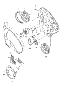 L038109244M-BELT TENSIONER-AUDI/SEAT/VW