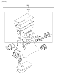 2091026D01-GASKET KIT-ENGINE OVERHAUL