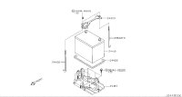 2442826U10-Tray, battery