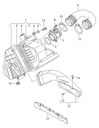 3D0129620C-ELEMENT, AIR CLEANER ATK412