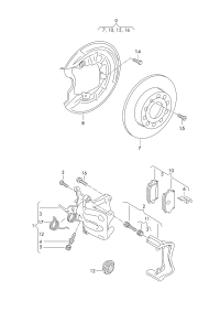 8P0098601P-Brake disc 1st set