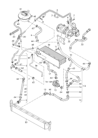 5Q0122101AR-RADIATOR HOSE/A3/GOLF/JETTA