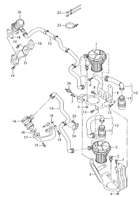 07C959253B-AIR PUMP, SECONDARY-AUDI A6