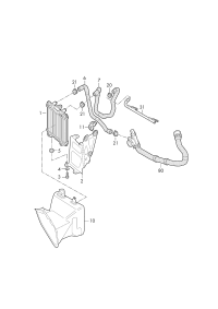 5G0117334C-SUPPORT ASSY, INSULATOR