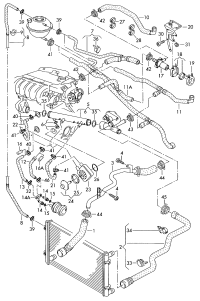 7L0121058-Coolant hose