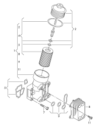 03L115389C-OIL COOLER AUDI A3