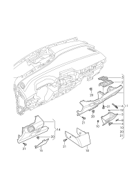 11D857101-GLOVE BOX ASSY