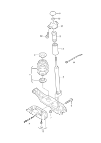 1ED511103AD-SPRING-COIL