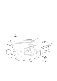 5DL867012AZXY-Finisher, door (artificial leather)