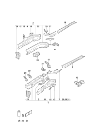 5DD804591-Bracket headlamp