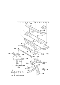 5WD803155-Plate, transverse