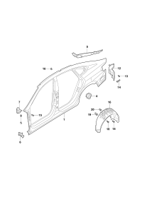 5DL809605-Enclosure, side